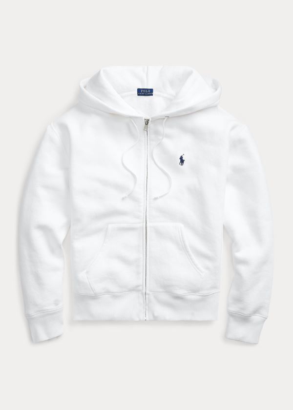 Polo Ralph Lauren Fleece Full-Zip Hættetrøje Dame Danmark (BJFEN1523)